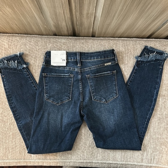 Kancan Mid Rise Ankle Skinny Jeans Size 26 NWT - Picture 10 of 12